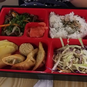 Bento Box Korean Beef Set
