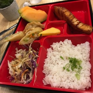 Salmon Teriyaki Bento Box