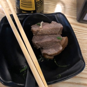 carne dura y seca del ramen MALISIMA