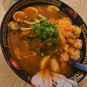 Ramen - Kimchi Seafood Ramen