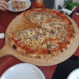 pizza de Hongos?