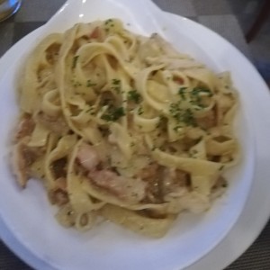 Pasta - Fettuccini Carbonara Nostra
