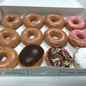 Donuts by dozen.