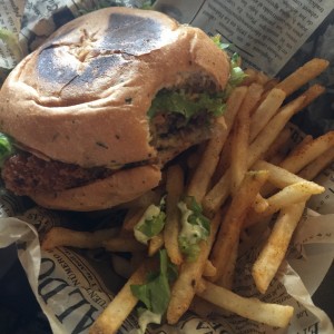 veggie burger