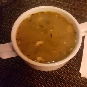 sopa de pollo 