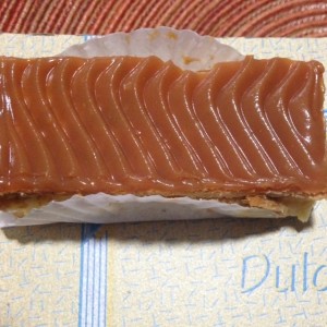 milhojas de dulce de leche