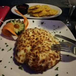 Pollo a la parmesana