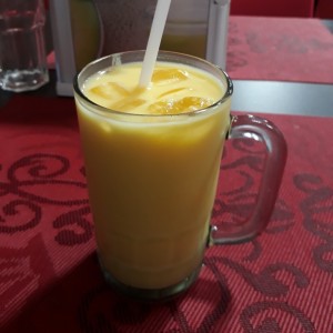 Mango lassi.