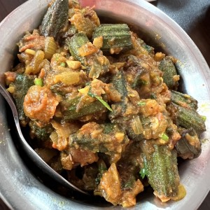 Okra masala