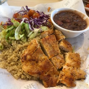 menu regular con quinoa 