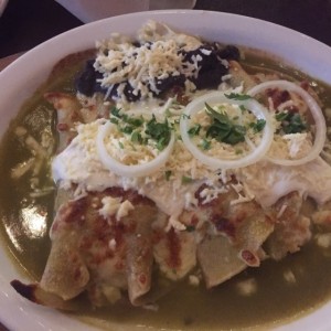 Enchiladas de pollo