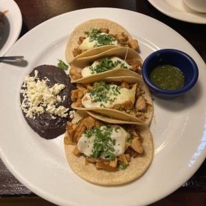 Tacos - Pechuga Poblana