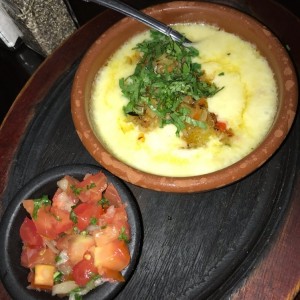 entrada queso fundido