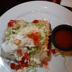 burrito de pollo