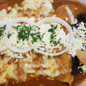 enchiladas rojas