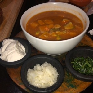 sopa azteca