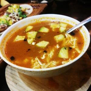 sopa de tortilla