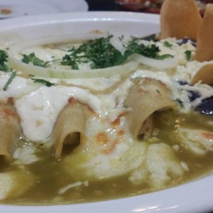 enchiladas verdes