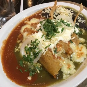 Enchiladas divorciadas