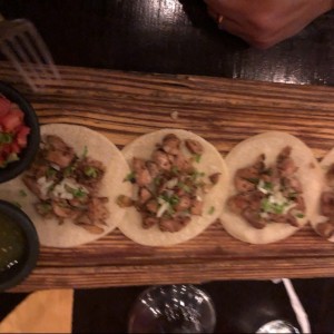 Tacos de Chuleta a la plancha