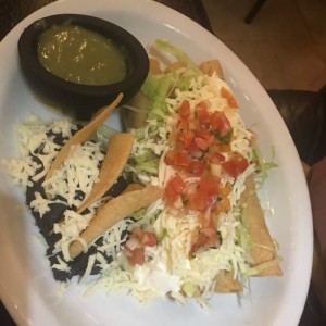 flautas de pollo