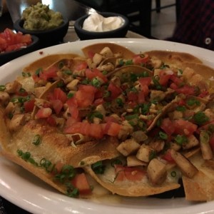 Nachos de pollo