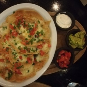 nachos 3 quesos 