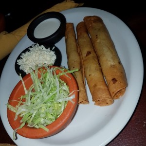 Flautas de Pollo