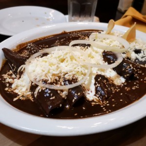 Enchiladas de pollo