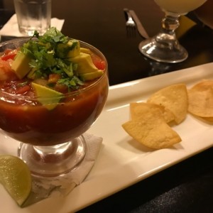 ceviche de camaron 