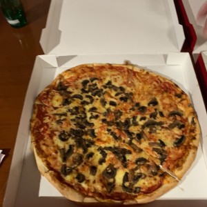 pizza de Hongos