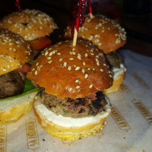 Sliders de la casa (OldSchool miniburguer)