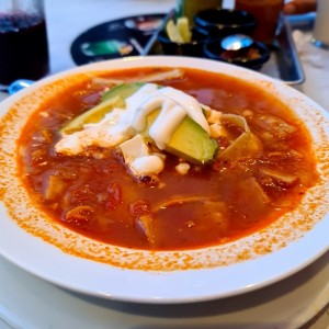 Sopa de Tortillas 