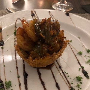 canasta de mariscos 