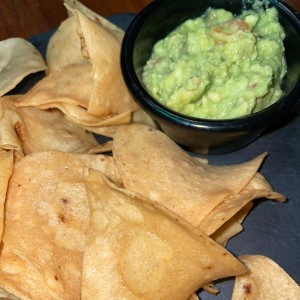 Entradas - Totopos con Guacamole