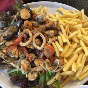 Parrilla mar y tierra (para 2 personas)