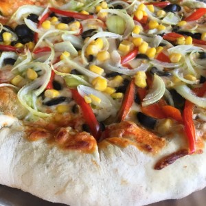 Pizza de vegetales