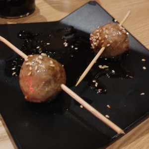 yakitori meat balls 