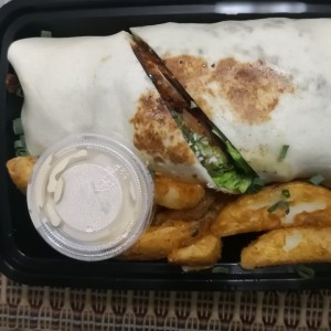 Wrap de Pollo Thai