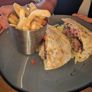 Quesadilla burger