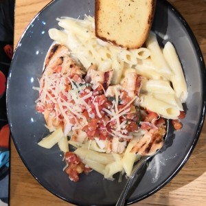 three cheese chicken pasta