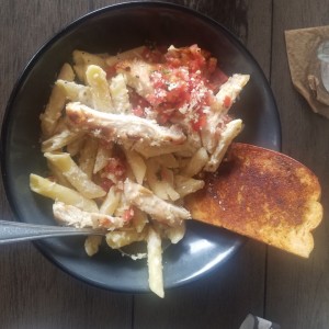 three cheese chicken pasta