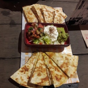 chicken quesadillas