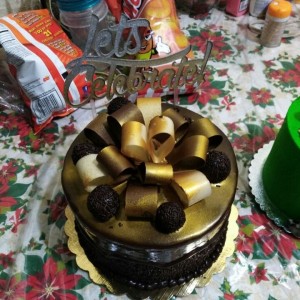cake de chocolate delicioso