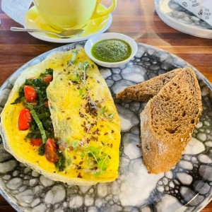 Desayuno - Omelette de Vegetales