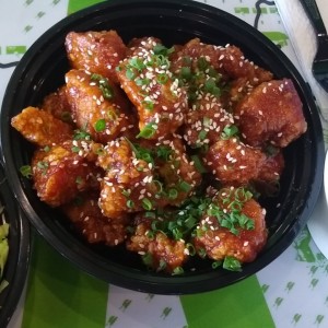 pollo korean frite