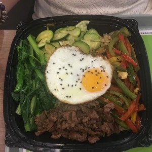 Bibimbap de Carne