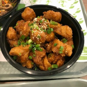 pollo frito estilo koreano