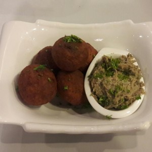 Falafel con Babaganoush