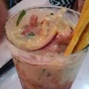 Platos Varios - Ceviche tres Tonos